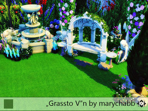 Sims 4 — Grassto V - Terrain by marychabb — Terrain Grass - 1 colour