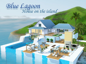 Sims 3 — Blue Lagoon by Sims_House — This is a big house that can accommodate 6 sims. There is a large recreation area,