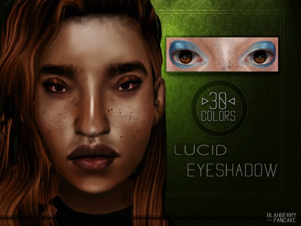 Sims 4 — Lucid Eyeshadow by Blahberry_Pancake — - 30 swatches - HQ textures - unisex - custom thumbnail