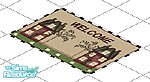 Sims 1 — Welcome Rug - 4 by SimsationalMom — This Welcome Rug will let everyone know that they are welcome at your sim