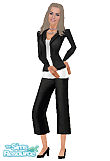 Sims 1 — Carmen - 7 by frisbud — Based on a photo of actress Carmen Electra at MTV's Total Request Live in 2004. All 3