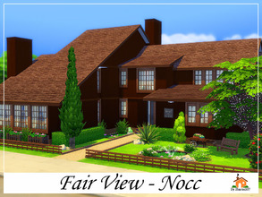 Sims 4 — Fair View - Nocc by sharon337 — Fair View is a family home built on a 40 x 30 lot. Value $277,561 It has 5