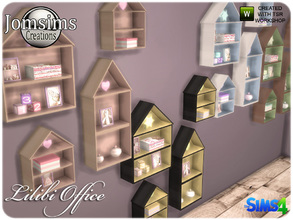 Sims 4 — lilibi wall deco by jomsims — lilibi wall deco