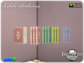 Sims 4 — lilibi bedroom alone book deco by jomsims — lilibi bedroom alone book deco