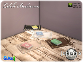 Sims 4 — lilibi tray deco by jomsims — lilibi tray deco