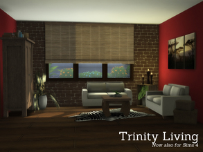 Sims 4 — Trinity Living by Angela — Trinity Living, Now also available for Sims 4! This set contains the following new