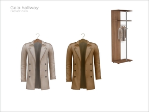 Sims 4 — [Gala hallway] - coat FIX by Severinka_ — Coat on a hanger From the set 'Gala hallway' Build / Buy category: