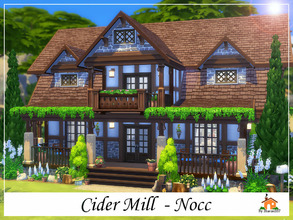 Sims 4 — Cider Mill - Nocc by sharon337 — Cider Mill is a family home built on a 20 x 20 lot. Value $141,570 It has 2
