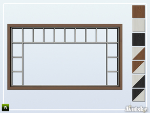 Sims 4 — Bari Window Counter 3x1 by Mutske — This window is part of the Bari Constructionset. Made by Mutske@TSR. 
