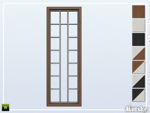 Sims 4 — Bari Window Tall 1x1 by Mutske — This window is part of the Bari Constructionset. Made by Mutske@TSR. 