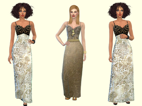 Sims 4 — Montecarlo model by massy76it2 — Evening dress for special occasions. Elegance made of fine fabrics.
