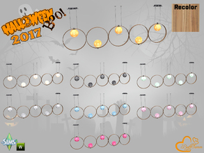 Sims 4 — Halloween 2017 Ceilinglamp Recolor by BuffSumm — Part of the *Halloween 2017* Set ***TSRAA*** Gives you the
