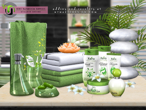 Sims 4 — Xero Bathroom Supplies by NynaeveDesign — Xero Bathroom Supplies Contemporary bathroom supplies that boast a