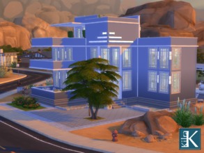 Sims 4 — Asmara Manor by kilra2 — A wonderful Art Deco style manor for a luxurious life and simlish parties. Enjoy. 