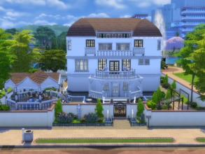 Sims 4 — Villa Venteli by Simspo — Beautiful and detailed villa for you and your sims. Venteli has lots of space to