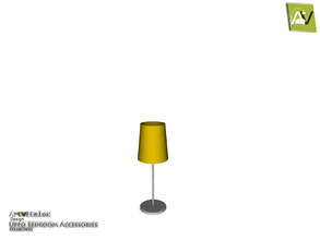 Sims 3 — Uppo Table Lamp by ArtVitalex — - Uppo Table Lamp - ArtVitalex@TSR, May 2016