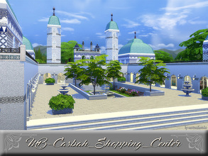 Sims 4 — MB-Casbah_Shopping_Center by matomibotaki — Luxury and stylish shopping center with oriental flair and ambiente.