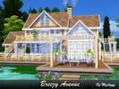 Sims 4 — Breezy Avenue by MychQQQ — Charming lake house built on 40x30 lot in Granite Falls. Lot: 40x30 Value: $174,293