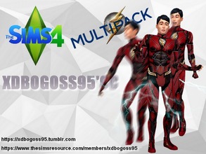Sims 4 — The Flash DC Cinematic Universe  Multipack by xdbogoss95 — You loved The Flash from Justice League too? Perfect!