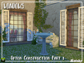 Sims 4 — Upton Constructionset part 1 by Mutske — This is part 1 of the Upton Construstionset. It is a conversion of my