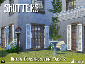 Sims 4 — Upton Constructionset part 2 by Mutske — This is part 2 of the Upton Construstionset. It is a conversion of my