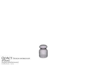Sims 4 — Diesel Glass Jar Short    by QoAct — Part of the Diesel Kitchen QoAct Design Workshop | 2017 Kitchen Collection