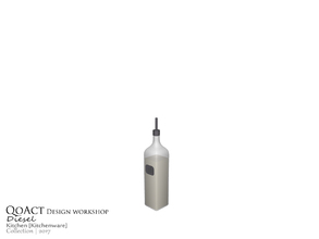 Sims 4 — Diesel Oil & Vinegar Bottle    by QoAct — Part of the Diesel Kitchen QoAct Design Workshop | 2017 Kitchen