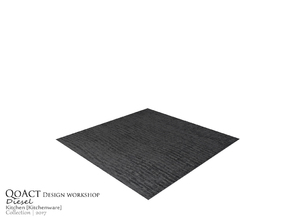 Sims 4 — Diesel Rug    by QoAct — Part of the Diesel Kitchen QoAct Design Workshop | 2017 Kitchen Collection
