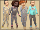 Sims 4 — Jumpsuit m/f by bukovka — Jumpsuit is designed for toddlers of both sexes. It is installed autonomously, a new
