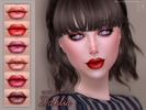 Sims 4 — [ Dahlia ] - Glossy Lip Colour by Screaming_Mustard — Just a new glossy lip colour for Sims. For females, teen