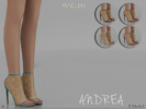 Sims 4 — Madlen Andrea Shoes by MJ95 — Mesh modifying: Not allowed. Recolouring: Allowed. (Please add original link in