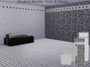 Sims 4 — Modern Marble Walls And Floors by cm_11778 — Marble walls and floors that are perfect for your Sims bathrooms,