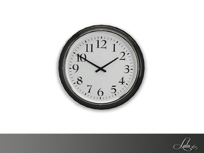 Sims 4 — Axcess Office Wall Clock  by Lulu265 — Part of the Axcess Office Set 