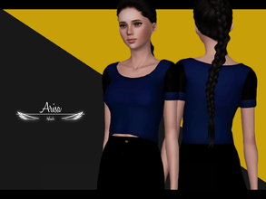 Sims 3 — Arisa Top by Nisuki — A simple top for your sims