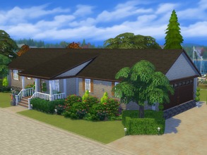 Sims 4 — DIY Network Blog Cabin 2010 by dorienski — This is a remake of the 2010 DIY Network Blog Cabin. The cosy house