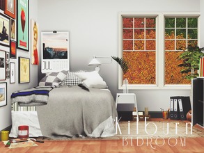Sims 3 — Kilburn Bedroom by pyszny16 — This set in inspired my scandinavian style. If you are tired of everyday life when