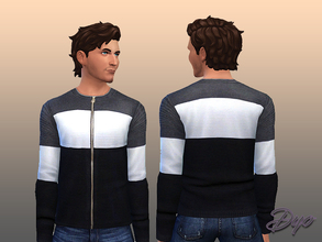 Sims 4 — Men's Vest 1 by dyokabb — 4 colors men's vest