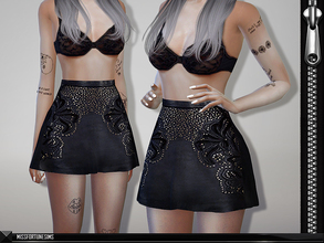 Sims 4 — MFS Dalilah Skirt by MissFortune — Standalone - Custom thumbnail