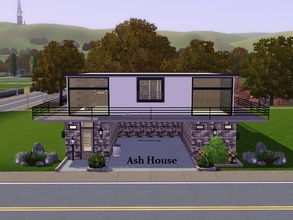 Sims 3 — Glenmair House by Jujubee77 — Contemporary home featuring 2 bedrooms, one bathroom. Lower level has an area for