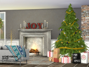 Sims 4 — Christmas 2018 Decorations by wondymoon — - Christmas 2018 Decorations - Wondymoon|TSR - Creations'2017 - Set