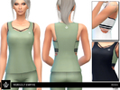 Sims 4 — Workout Empire - Insignia - Tank by ekinege — Workout Empire - Insignia collection item