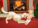 Sims 4 — Christmas Puppy Poses by KelpieDog — Imagine waking up Christmas morning and finding an adorable puppy under