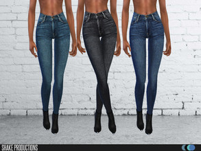 Sims 4 — ShakeProductions 89-3 by ShakeProductions — Skinny Jeans 4 Colors