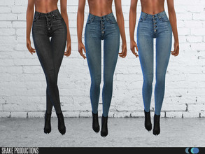 Sims 4 — ShakeProductions 89-6 by ShakeProductions — Skinny Jeans 4 Colors