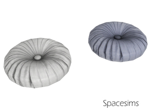 Sims 4 — Richard bedroom - Round pillow by spacesims — Lovely, decorative round pillow to make your Sims' beds even more