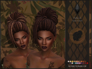 Sims 4 — Nightcrawler-Nala by Nightcrawler_Sims — NEW MESH T/E Smooth bone assignment All lods Ambient occlusion 22colors