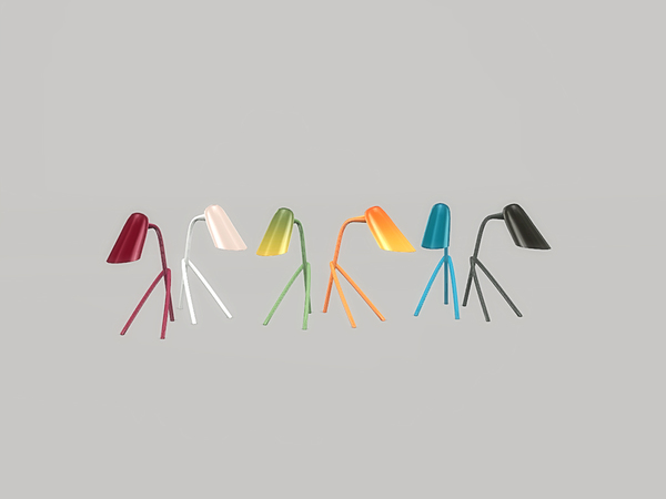 Sims 4 — Eiyina Living - Table Lamp by ung999 — Eiyina Living - Table Lamp Color Options : 6
