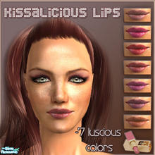 Sims 2 — Kissalicious Lips by elmazzz — -7 luscious colors