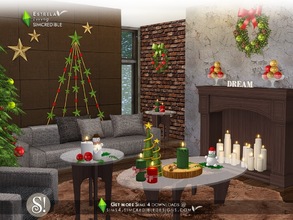 Sims 4 — Estrela by SIMcredible! — Yay! In the most beautiful time of the year it's so easy to be involved by this bright
