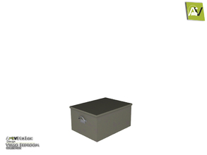 Sims 4 — Virgo Storage Box I    by ArtVitalex — - Virgo Storage Box I - ArtVitalex@TSR, Dec 2017